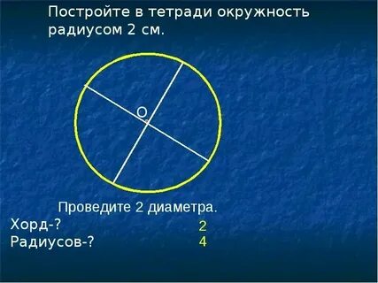 Радиус 22 сколько см