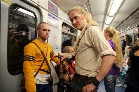 Встретил в метро