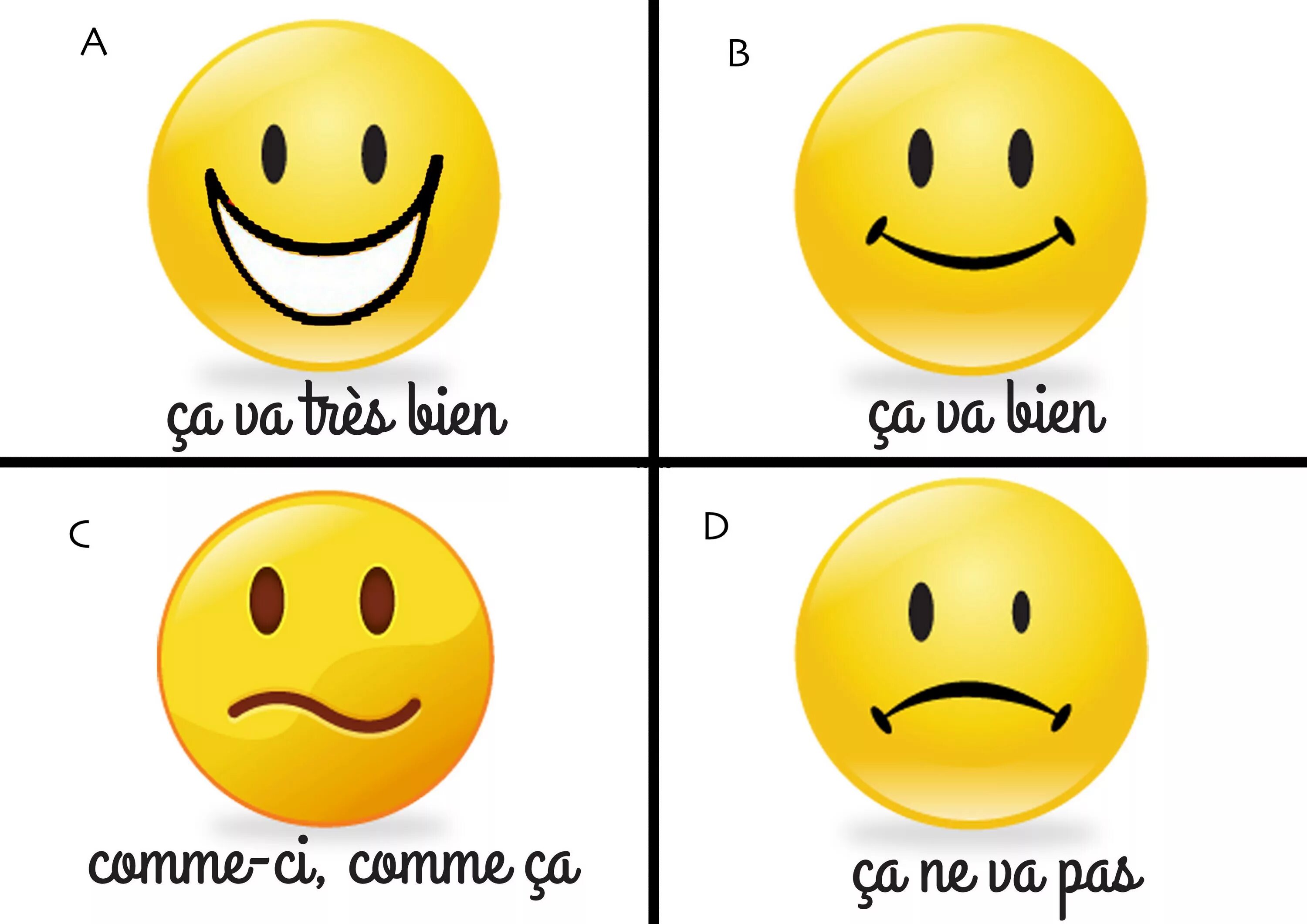 Il est bien. Приветствие на французском для детей. Эмоции на французском языке. CA va на французском. Эмоции и чувства на французском.