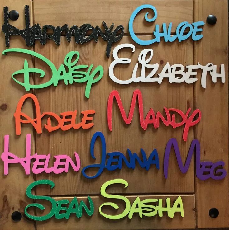 The needed letters on the