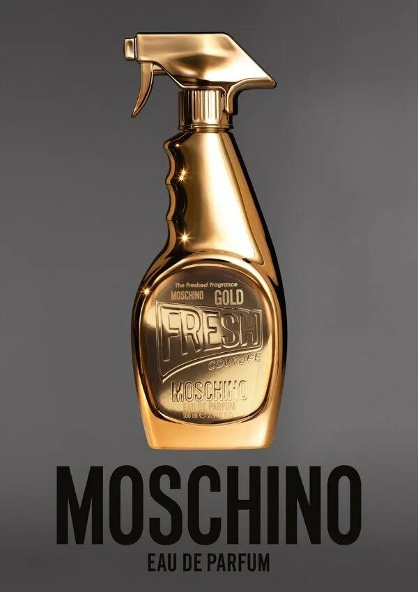 Москино духи золотые. Moschino Fresh Gold 100 мл. Moschino Fresh Gold Eau de Parfum. Moschino Gold Fresh Couture. Moschino Fresh Couture 100 ml.