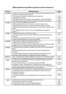 Практики родительского комитета