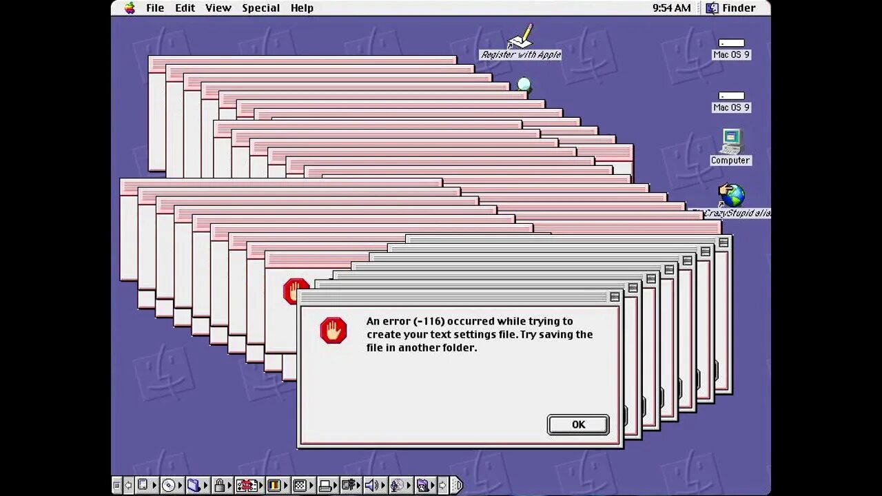 Pear error. Windows crazy error maker. mac os error. windows 93 crazy error. windows longhorn error.
