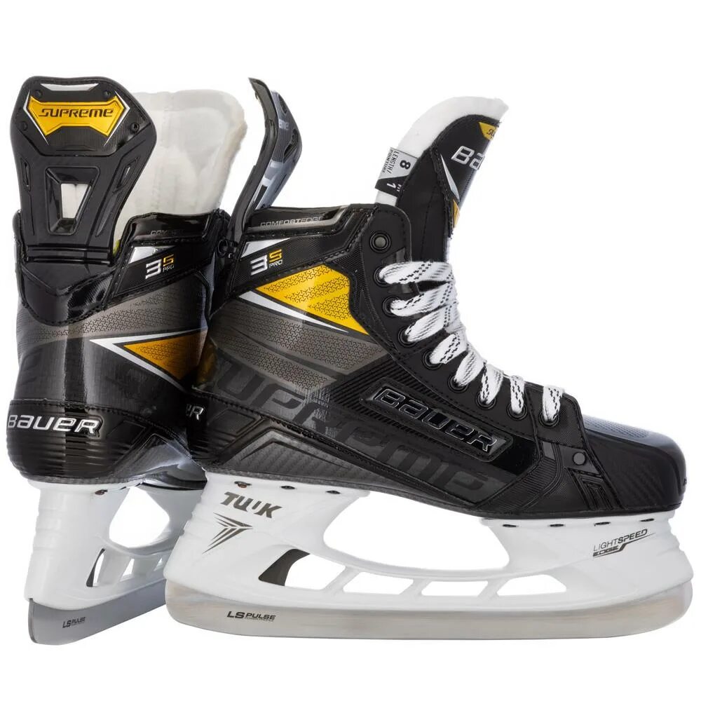 Bauer Supreme 3s. Коньки Bauer Lightspeed Pro. Контки зоккейные Bauer Supreme Lighrspeed PRC. Коньки Bauer Supreme 3s.