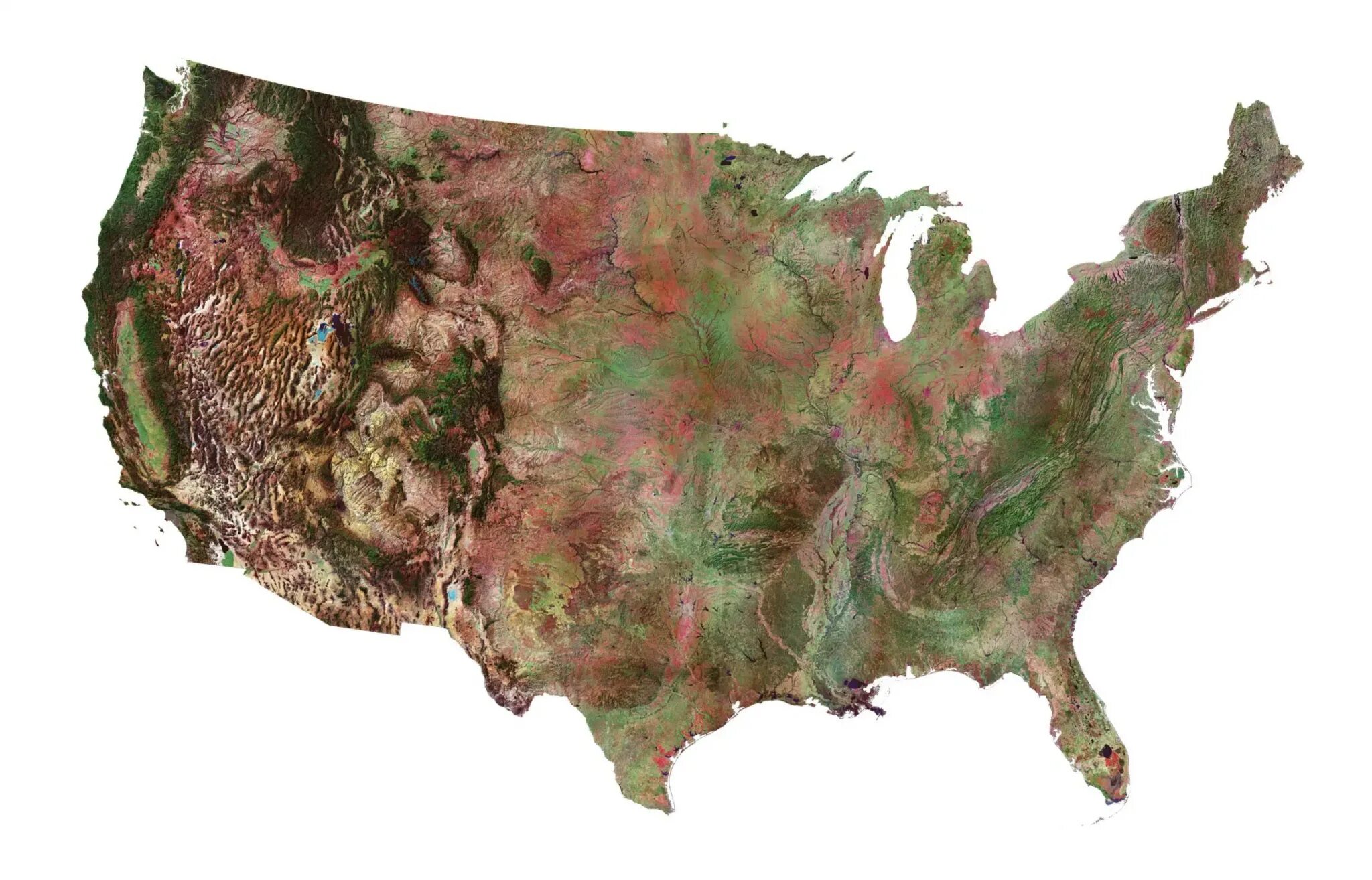Почвы сша. Рельефная карта США. Канада со спутника. Спутники США. Рельеф со спутника.