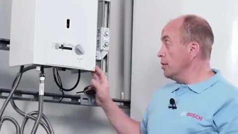 Как отрегулировать колонку бош