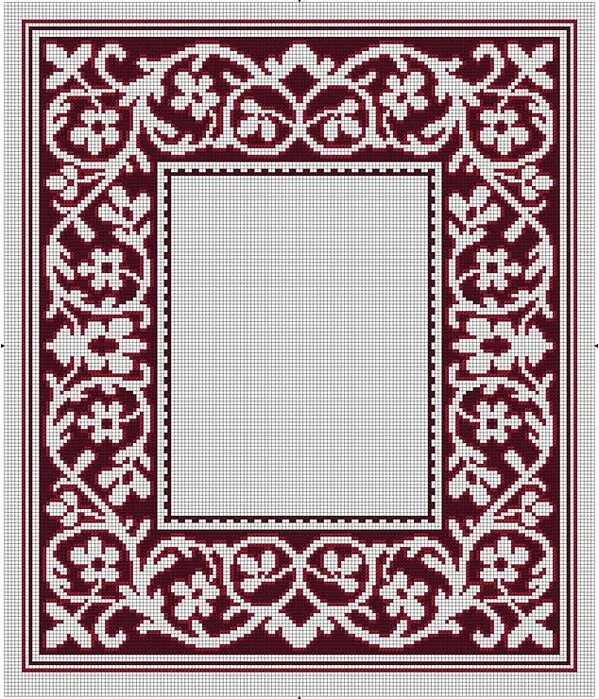 орнамент для рамки вышивка крестом. пяльца рамка для вышивания. рамка для вышивания крестиком. вышивка крестиком салфетки. кельтский узор в тетради в клетку.
