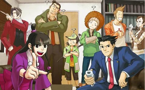 Ace attorney персонажи