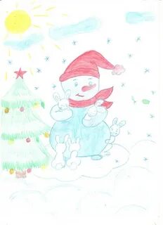 Рисуем декабрь