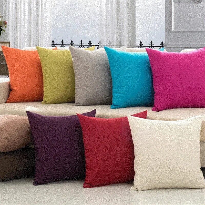 Яркие подушки. Декоративные подушки. Диванные подушки. Яркие диванные подушки. Разноцветные подушки.