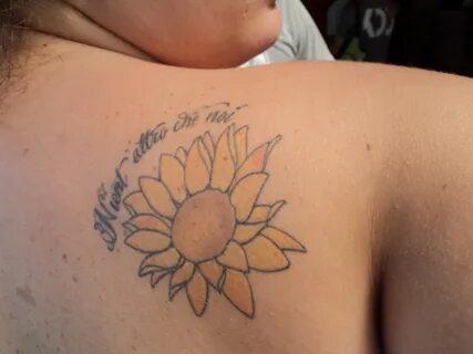 Sunflower Tattoo Designs.