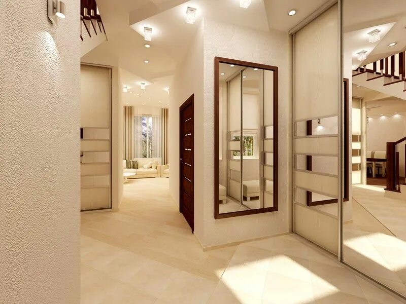 Интерьер прихожей в частном доме. Прихоая в доме в современном ст иле. Современный интерьер коридора. Современный интерьер прихожей. Интерьер коридора в частном доме.