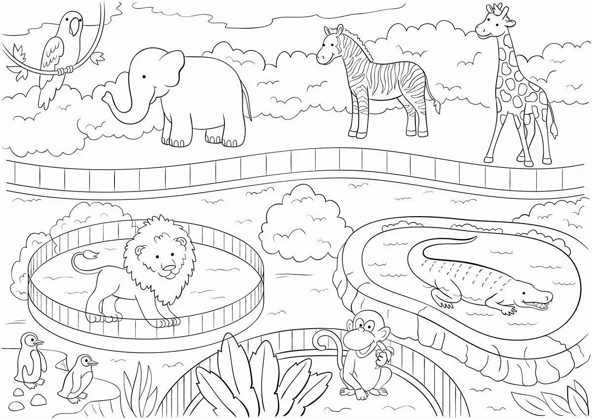 Рисуем животных зоопарка. Раскраска зоопарк. Раскраски животных зоопарка для детей. Раскраска для малышей. Зоопарк. Раскраски на тему зоопарк.