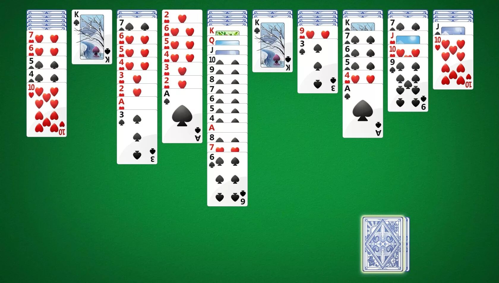 Пасьянс «паук» (1, 2, 4 масти). Игра Spider Solitaire. Игра Спайдер Солитер паук. 1c Wireless пасьянс паук. Игру паук без интернета