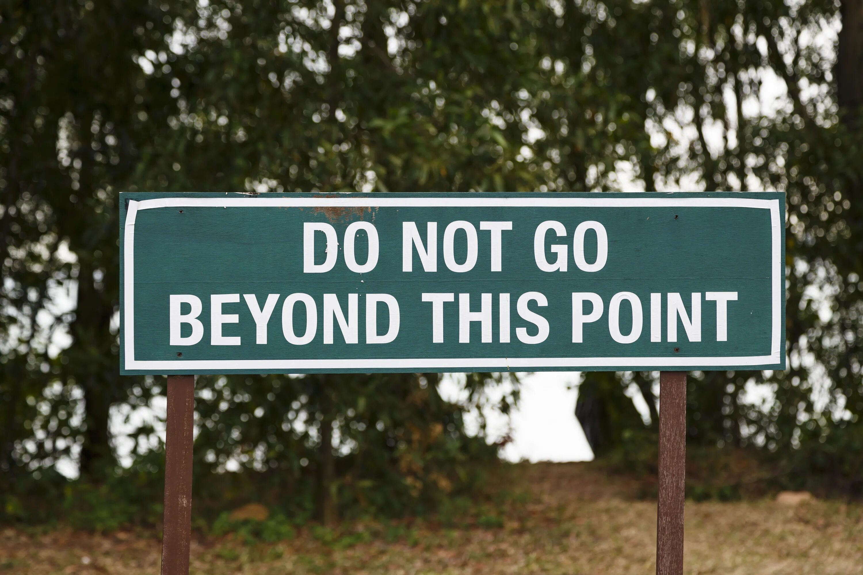 No point worrying. Go beyond. no images beyond this point.