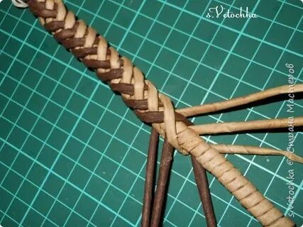 Как заплести ручку