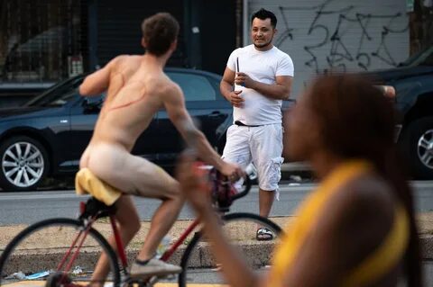 Philly Naked Bike Ride 2022.