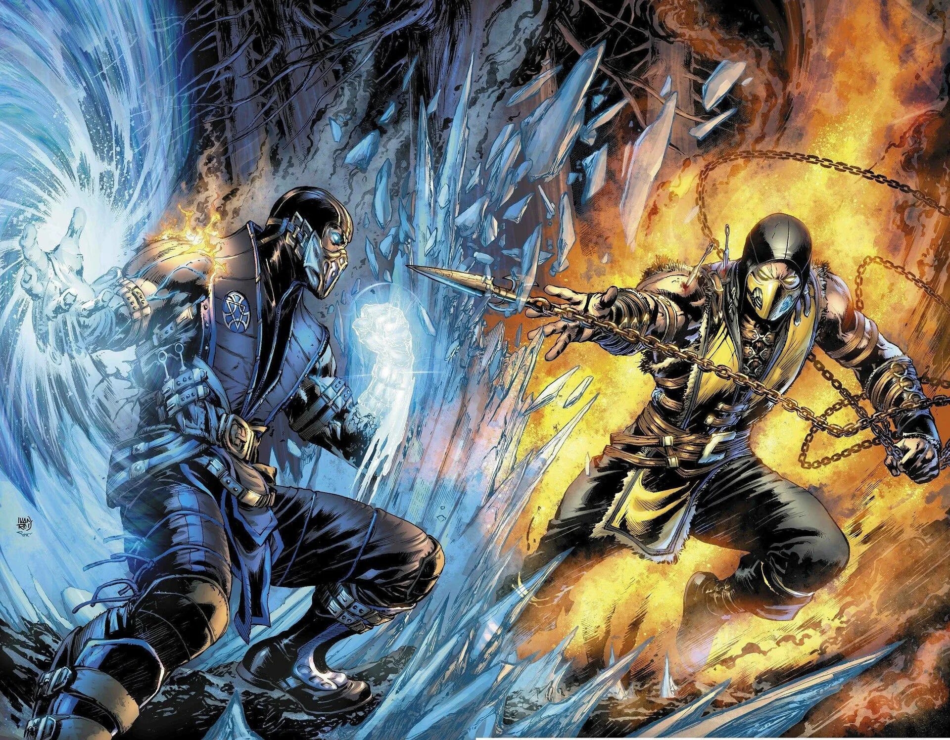 Scorpion vs. Хавик мортал комбат. скорпион (mortal kombat). mortal kombat x. mk x scorpion vs sub zero.
