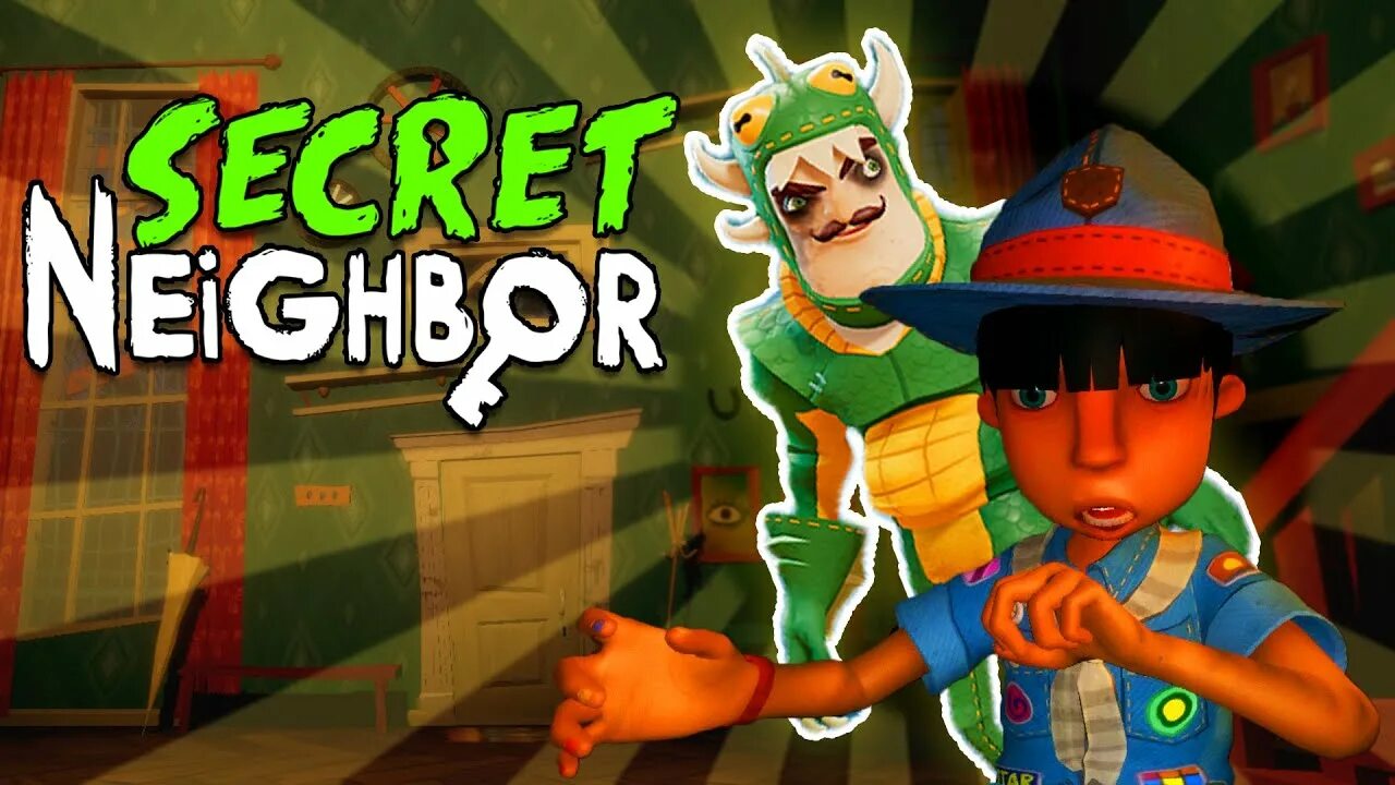 Скин neighbour. Secret Neighbor Skins. Secret Neighbor Scout. Секрет нейбор детектив. Летний скин на соседа Secret Neighbor.