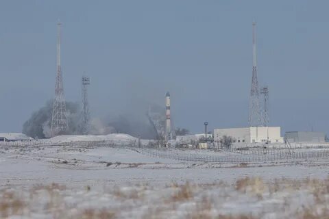 Запуск ракеты с байконура 2023