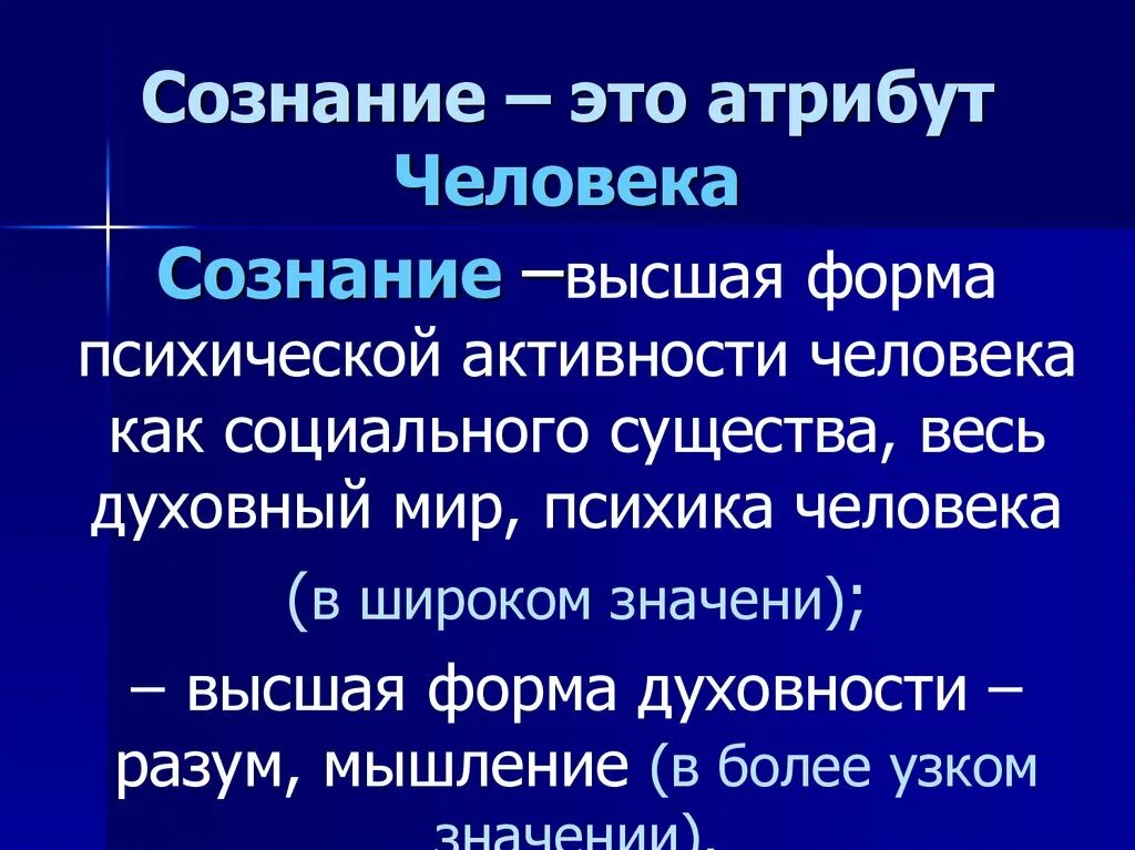 Сознание другими словами