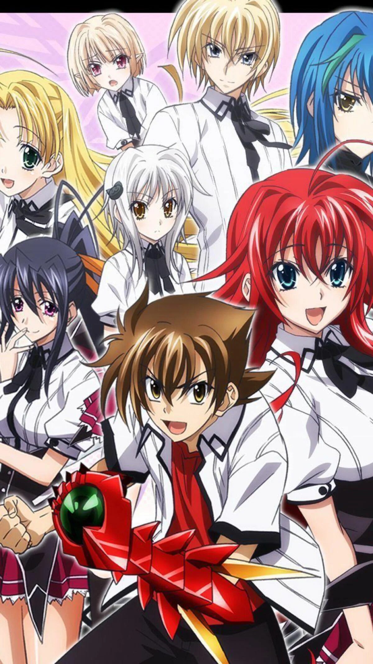 Старшая школа DXD. Старшая школа DXD / High School DXD. Школа демонов против падших