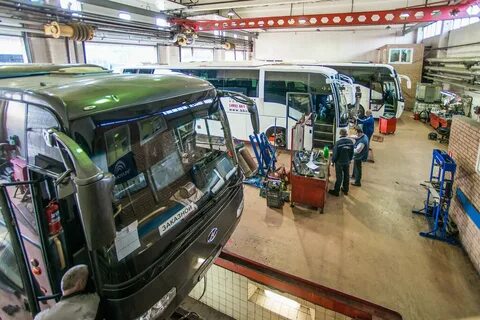 Починка автобусов