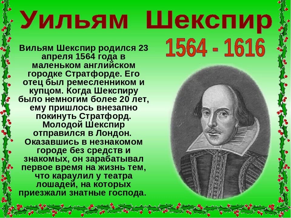 Краткая биография шекспира 8. Рассказ о Шекспире. Вильям Шекспир сообщение. Шекспир. Биография. Уильям Шекспир краткая биография.