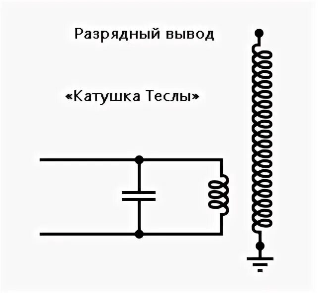 Схема трансформатора тесла. Схема трансформатора тесла