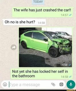 Just crashed
