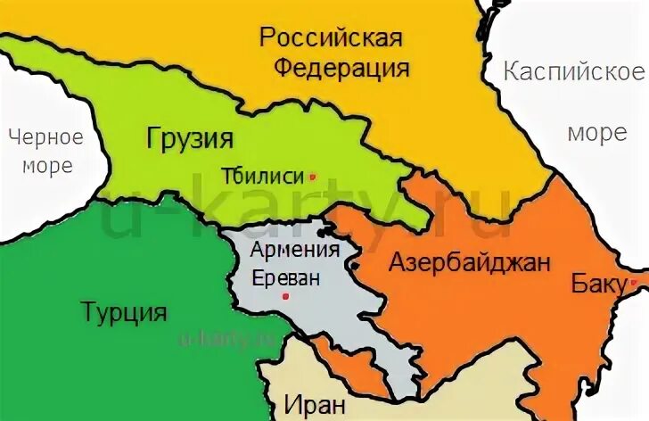 Политическая карта закавказья. Карта закавказья армения, азербайджан, грузия. Границы азербайджана на карте. Соседи азербайджана список страны. Соседи азербайджана список страны.