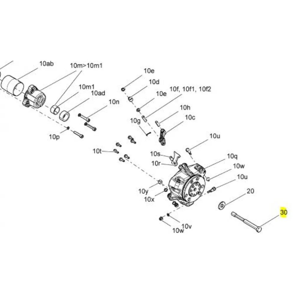 Вариатор болт БРП 1200. Болт крепления вариатора Ski-Doo. Болт вариатора BRP 1000. 417222671 Рычаг рампы ведущего вариатора для снегоходов Ski-Doo 417222306.