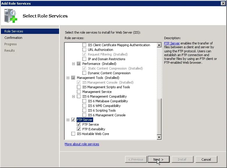 FTP сервер Windows 2008 r2. FTP консоль. Установка FTP. SFTP Server Windows.