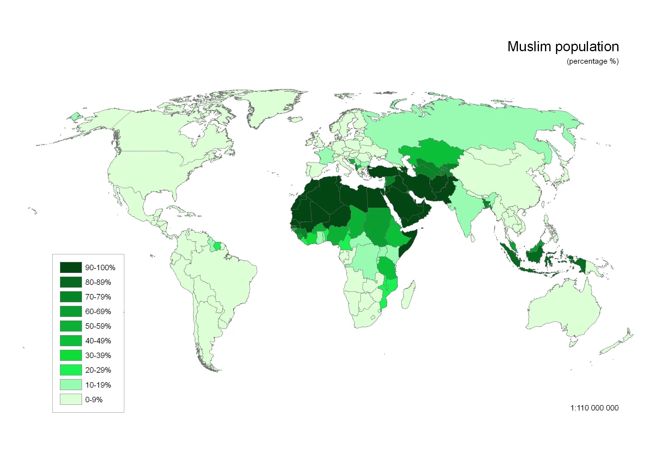 Какой мусульман в мире. Карта распространения Ислама в мире. Карта Ислама в мире. Распространение Ислама в мире.