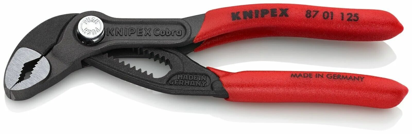 Knipex cobra купить. Клещи Knipex KN-8701125. Knipex Cobra XS сантехнические переставные клещи с фиксатором KN-8700100. Knipex 87 01 125. Knipex Cobra 125.
