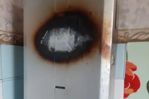 Горела газовая колонка