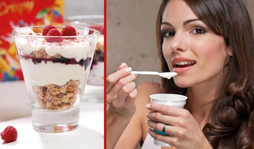 Девушка с йогуртом. Красивая девушка с йогуртом. Девушка ест йогурт. Йогурт для похудения.