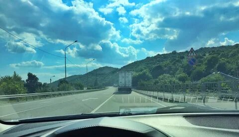 Едем на машине в новороссийск