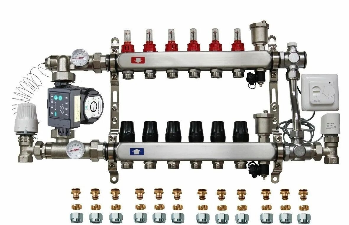 Смесительный узел kan-Therm 20. Насосно-смесительный узел aqualink. Коллектор (гребенка на теплый пол) far. Alt смесительный узел sm15231. Водяной коллекторы купить