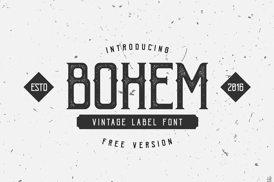 Label font