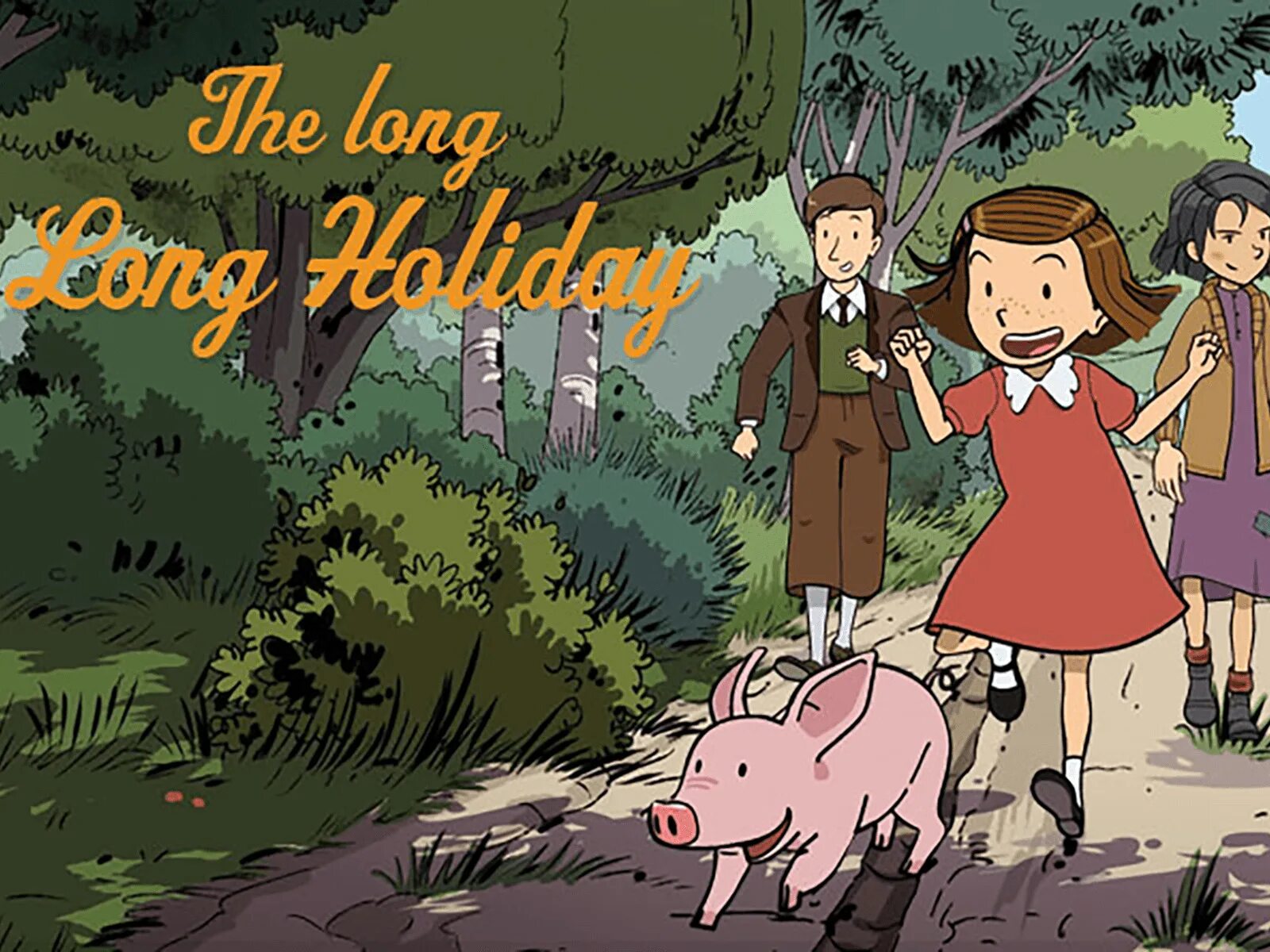 Долгие долгие каникулы 2. The long long Holiday персонажи.