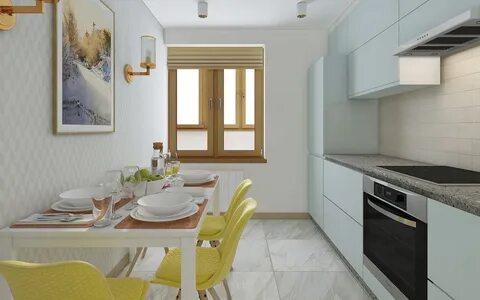 Ремонт для кухни в 3 м
