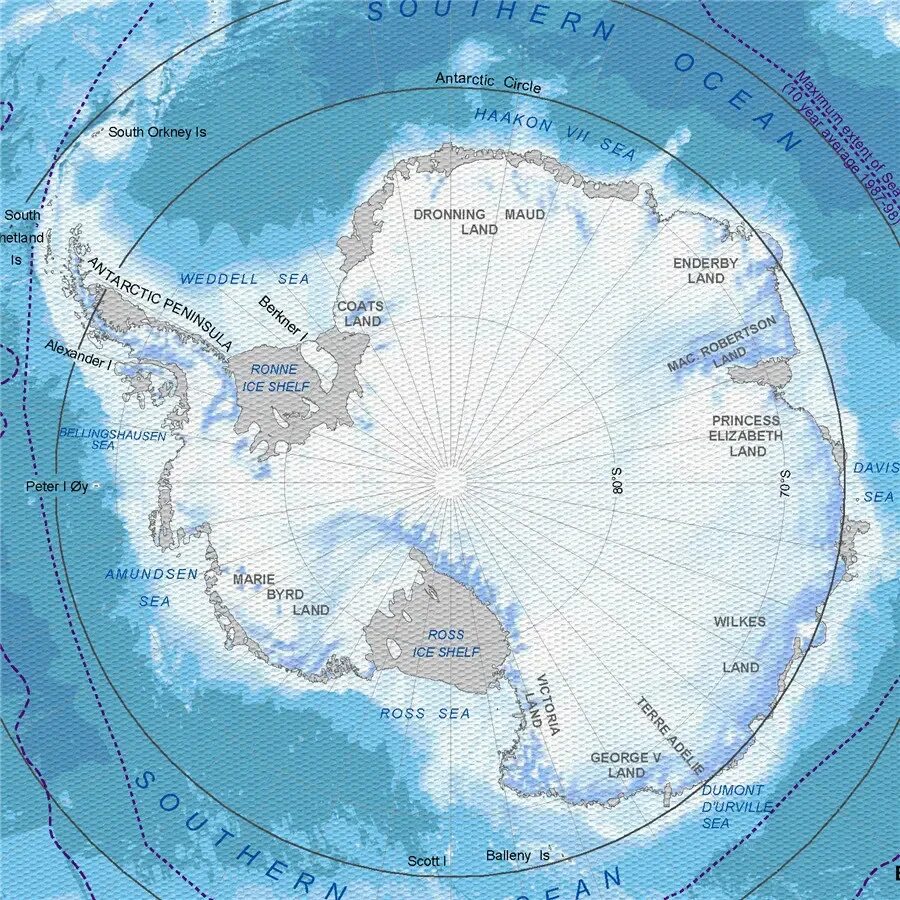 Широту южного океана. Антарктида на карте. Южный океан на карте. Течения Антарктики. Течения Антарктиды.