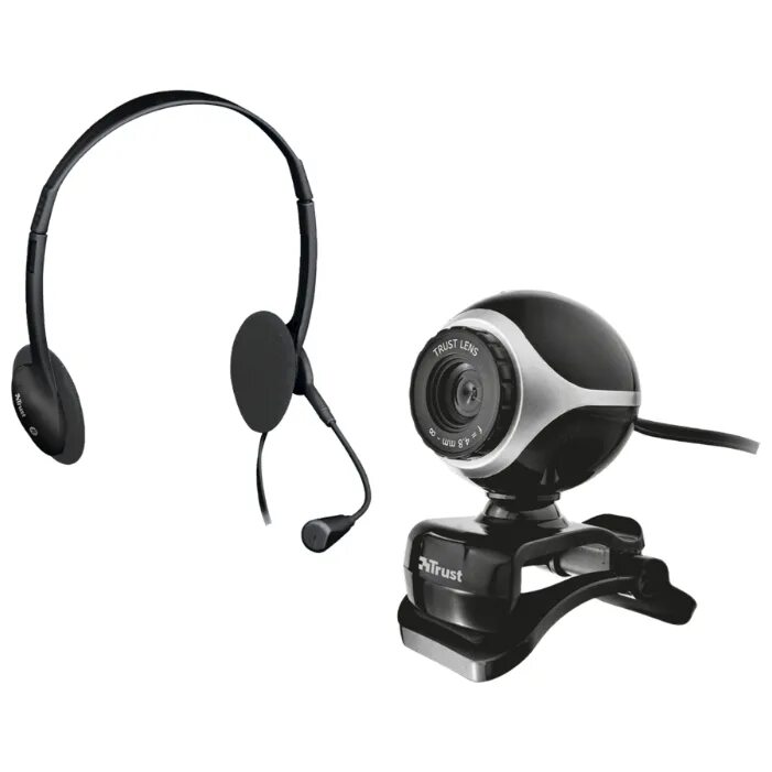Камера для компьютера с микрофоном недорогие. Веб-камера trust hires webcam live wb-3320x. web камера trust exis webcam. веб-камера trust exis chatpack. logitech pc headset 960.