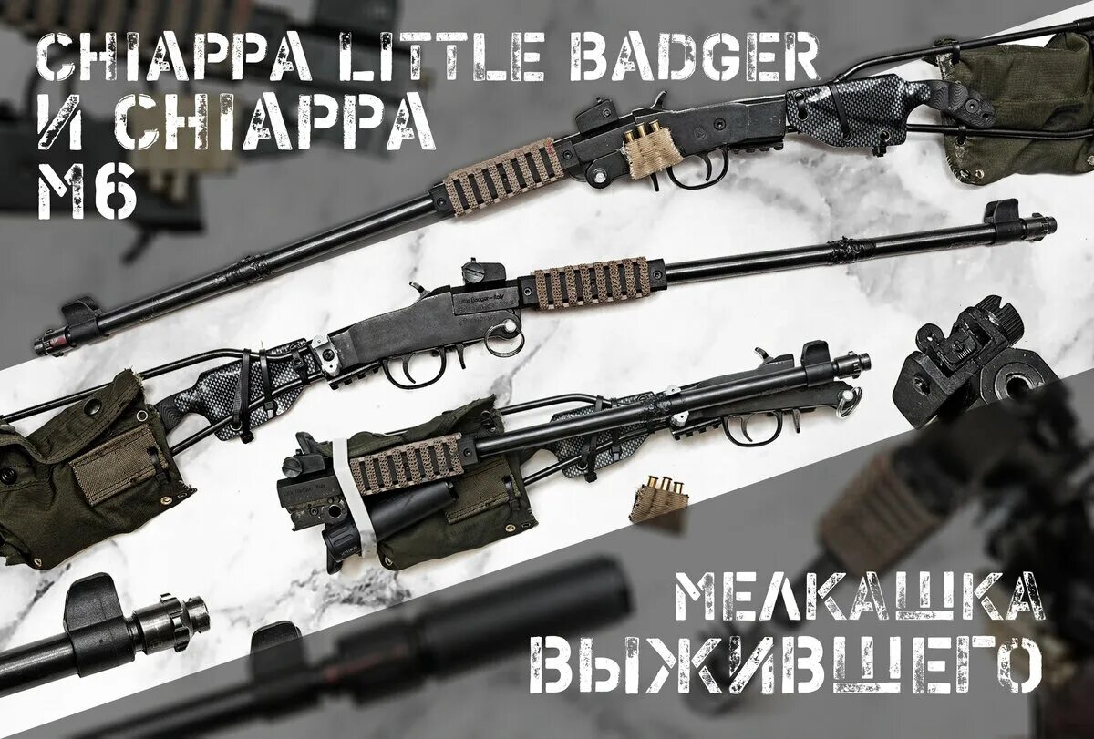 Карабин chiappa little badger tdx. Оружие в разные стороны. оружие для выживания. chiappa little badger спб. crazy badger weapon.