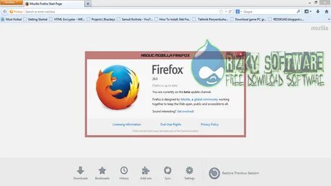 Download Mozzila Firefox Terbaru Offile Installer.