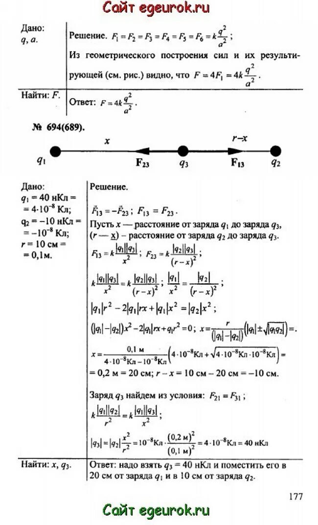 Точечный заряд физика 10 класс. Заряды 40 и -10 НКЛ расположены на расстоянии 10 см. Два заряда 40 НКЛ И 10 НКЛ расположены на расстоянии 10 см друг от друга. Решебник по физике 10 класс рымкевич. Физика рымкевич 10-11 класс задачник Дрофа.
