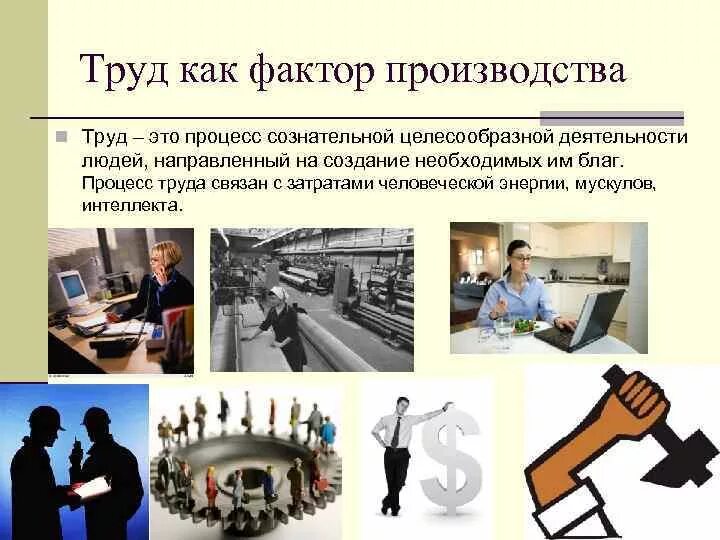 Социально трудовая информация. Труд как фактор производства. ФТРУ фактор производства. Руда фактор происходчтва. Факторы производства.