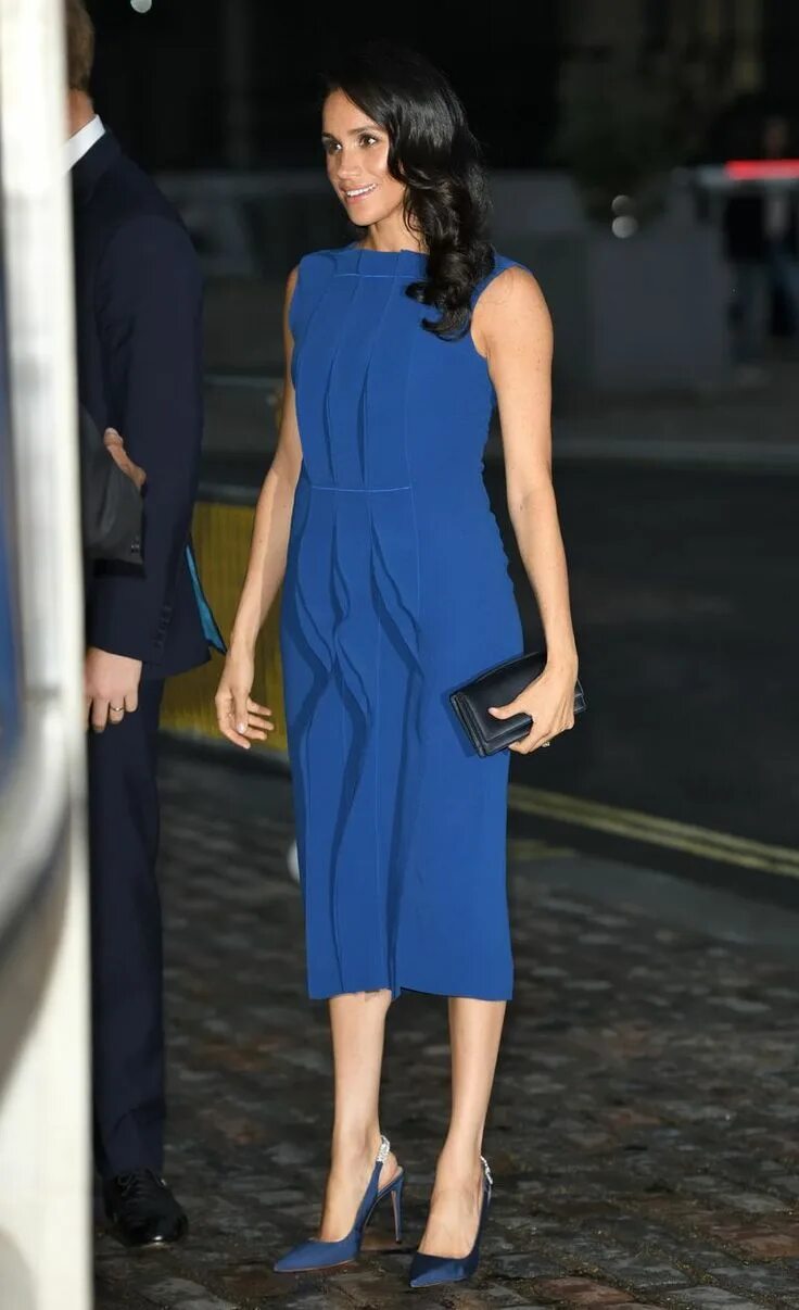 Meghan Markle and Prince Harry attend the Royal Albert Hall Meghan markle, Dress