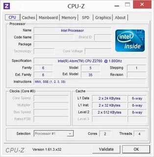 Windows intel atom